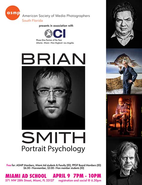 Psychology Of Portrait Photography Brian Smith Asmp Miami