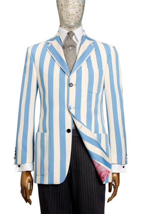 Eton Shooting Eight Blazer Skybluecream British Pounds Retro