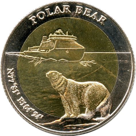 Dollars Polar Bear Arctic Territories Numista