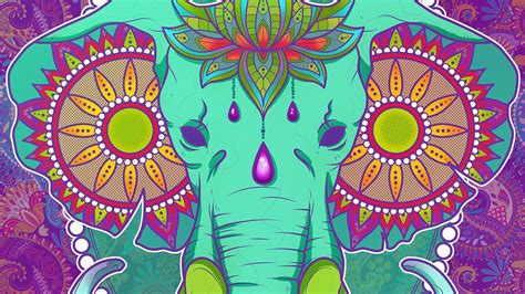 Colorful Elephant Wallpapers Top Free Colorful Elephant Backgrounds