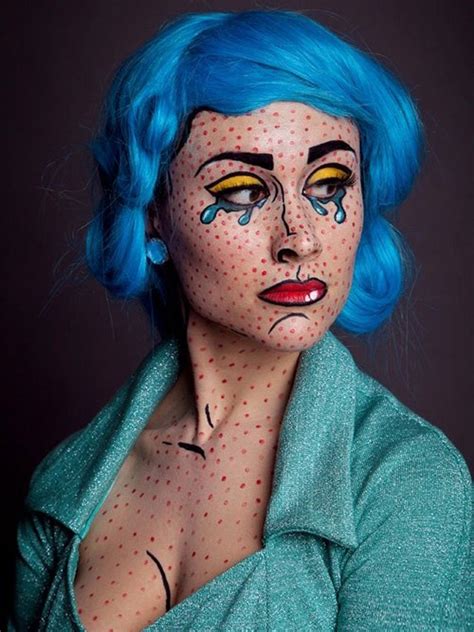 Pop Art Halloween Makeup Ideas The Xerxes