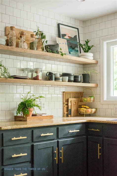 18 Best Open Kitchen Shelf Ideas And Designs For 2020