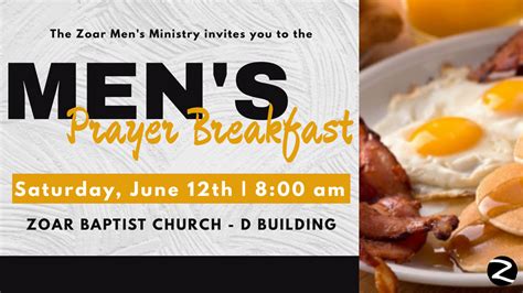 Mens Prayer Breakfast Zoar Baptist Church