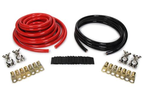 Allstar Performance Battery Cable Kit 2 Gauge 2 Batteries