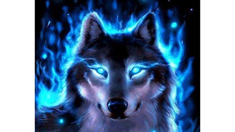 Cool Blue Fire Wolf Tynker