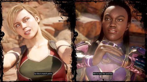 Cassie Cage V Jacqui Briggs Dialogues Mortal Kombat 11 Ultimate Youtube