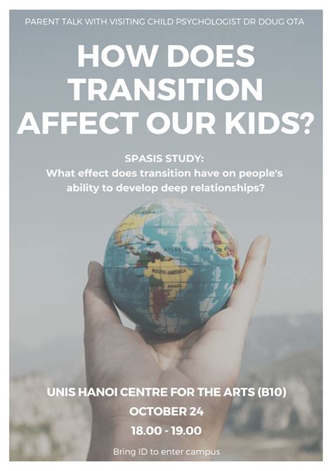 Parent Talk How Does Transition Affect Our Kids All School News