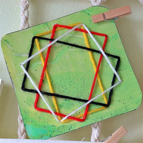 Create With Mom Geometric Designs With String Art