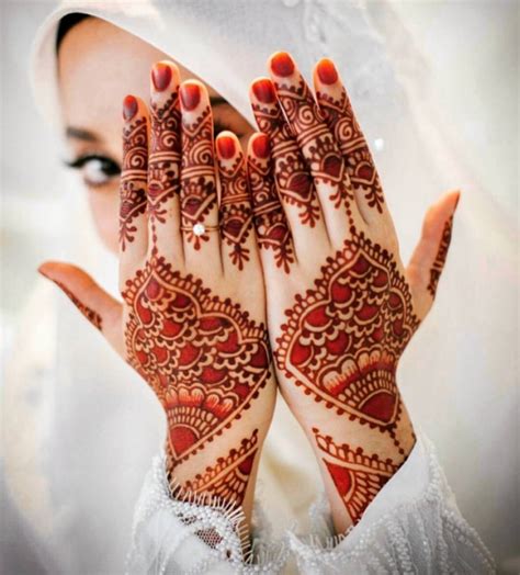 Cocok untuk para pengantin di hari pernikahan. √ 100 +Motif Gambar Henna Simple, Unik dan Paling Cantik ...