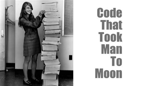 Meet The Woman Whose Code Took Humans To The Moon