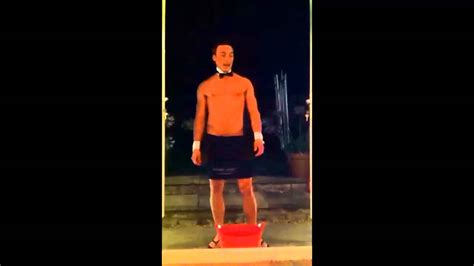 Butlers In The Buff Naked Butler Ice Challenge Youtube