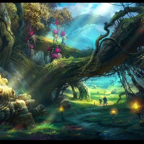Enchanted Magical Forest At