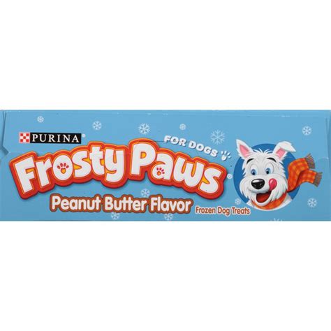 Frosty Paws Frozen Dog Treats Peanut Butter 13 Oz Delivery Or Pickup