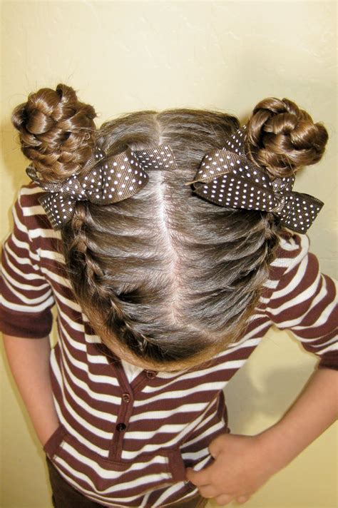 Beautiful Braided Buns Hairstyles Wallpaper ~ Prom Hairstyles