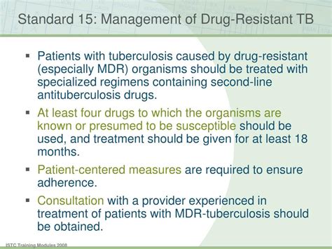 ppt management of drug resistant tuberculosis powerpoint presentation id 6606771