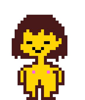 Nude Frisk Pixel Art Maker