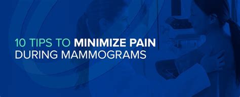 10 Tips To Minimize Pain During Mammograms Health Images