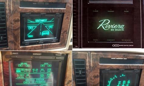 Fascinating Look Back At The Buick Rivieras Touchscreen Graphic