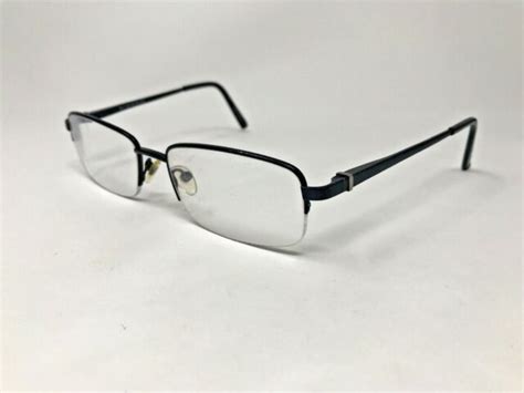 Bulova “durham” Eyeglasses Frame Titanium 54 18 140 Black Matte Ry94 Ebay