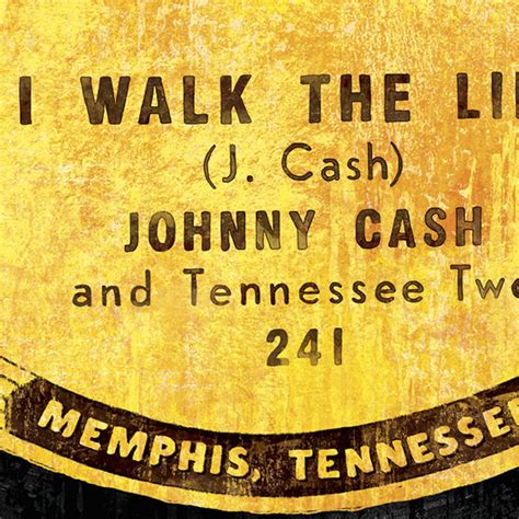 Johnny Cash Sun Record Art Print 12x18 Signed And Dated Art Etsy