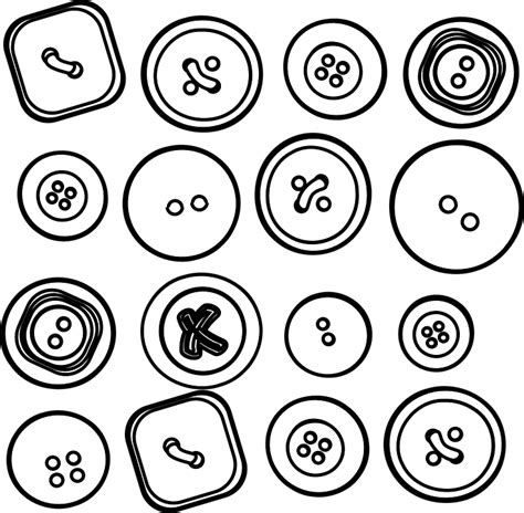 Buttons Fastners Assorted Free Vector Graphic On Pixabay