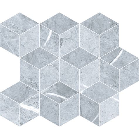 Stylish Gris Cube Decor Wall Tile 260x300mm Nandc Tiles And Bathrooms