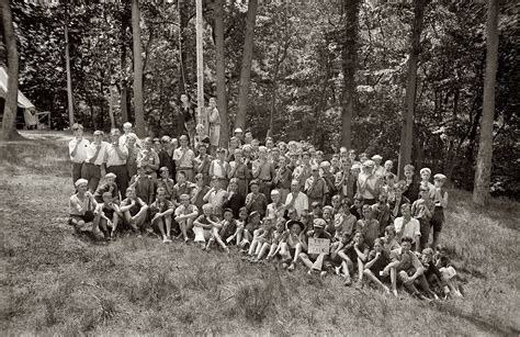 Shorpy Historical Picture Archive The Secret Of Scout Camp 1925