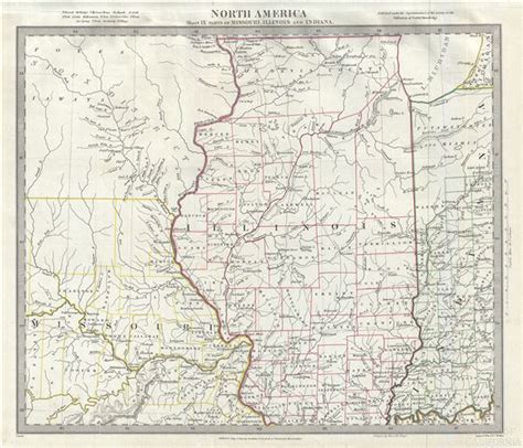 Map Of Missouri And Illinois Border