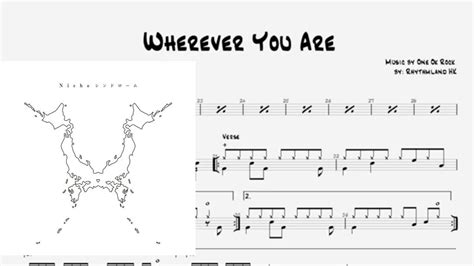 鼓譜lv 4 Wherever You Are One Ok Rock 鼓譜播放完整版 Youtube