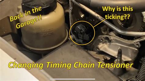 How To Replace Timing Chain Tensioner Youtube