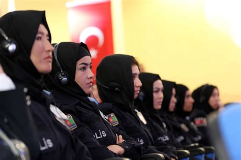 Afghanistans Female Police Cadets Undergo Training In Turkey Daily Sabah