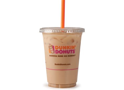 Protein 2g there are 100 calories in 1 serving (24 oz) of dunkin' donuts iced coffee with cream (medium). Healthy Snacks at the Mall - Consumer Reports