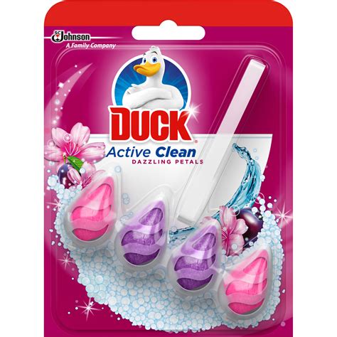 duck active clean toilet rim block
