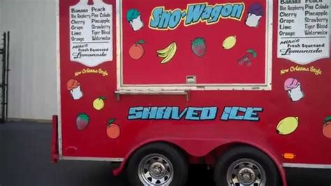 Southern Snow Wagon Shaved Ice Trailer Tag 20772 Youtube