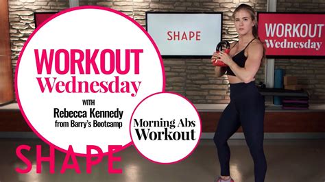 10 Minute Morning Abs Workout Workout Wednesday Shape Youtube