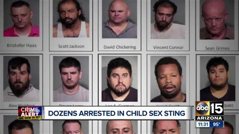 25 Men Arrested Across The Valley In Undercover Sex Sting