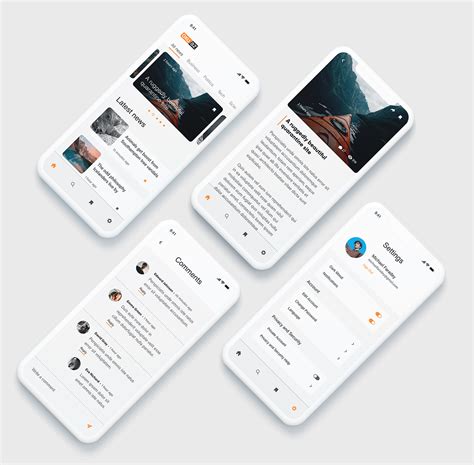 News App Design On Behance