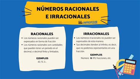 Diferencia Entre Los Números Racionales E Irracionales Con VÍdeo Y