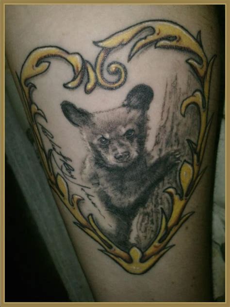 39 Best Bear Cub Tattoo Images On Pinterest Cubs Tattoo Bear Cubs