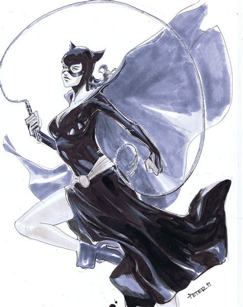 Catwoman Comic Comic Art