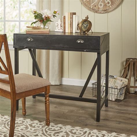 See more ideas about hide away desk, small spaces, desk. Birch Lane™ Heritage Somerton Hinged Hideaway Desk ...