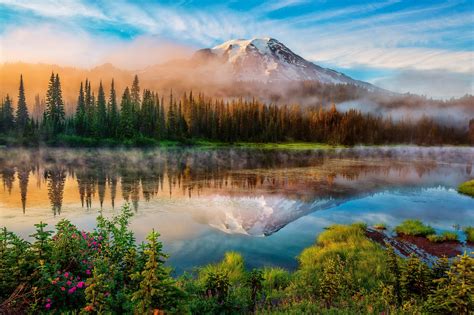 Cascade Mountains In Usa 2048 X 1365 Mountains Photography