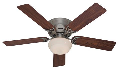 A hunter ceiling fan adds beauty to any room. Hunter 52" Low Profile III Plus Ceiling Fan 20801 in ...