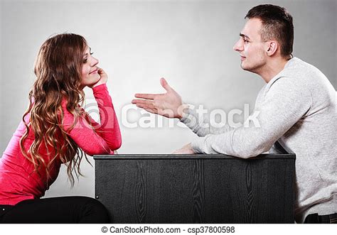 Man Trying To Reconcile With Woman After Quarrel Man Trying To