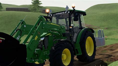 John Deere 5m Series Edited V10 2 Farming Simulator 19 17 15 Mod