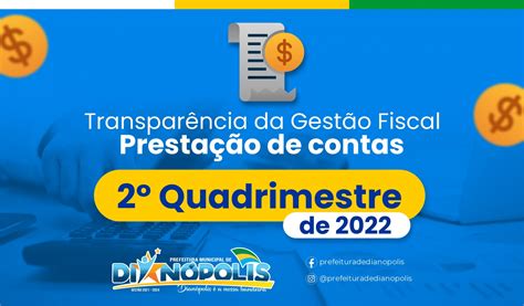 Transparência Da Gestão Fiscal Prestação De Contas Do 2º Quadrimestre De 2022 Prefeitura