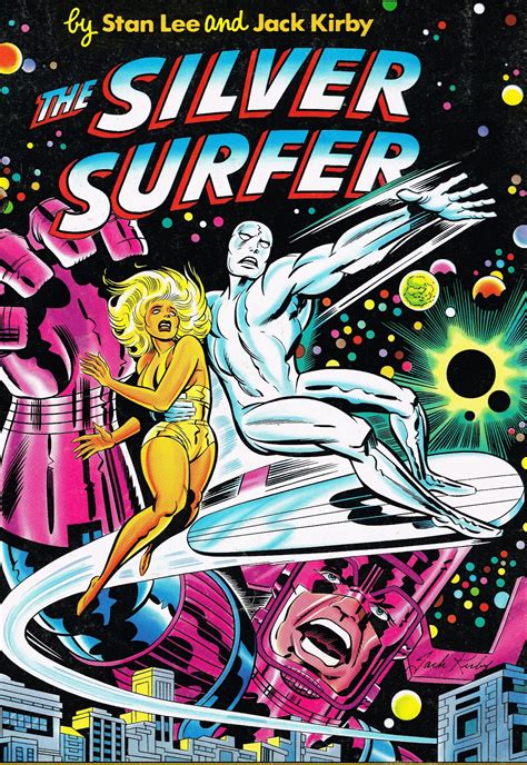 Capns Comics Silver Surfer Graphic Novel By Jack Kirby