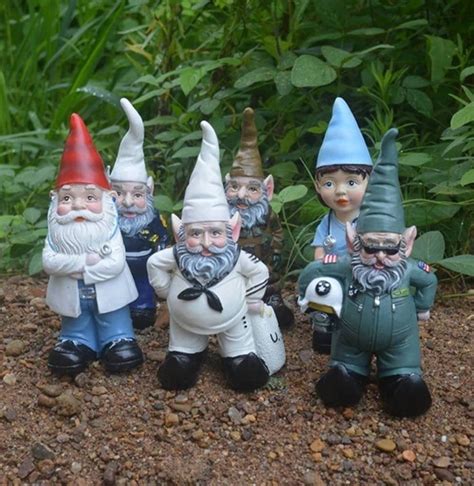 Military Garden Gnomesf The Gnome Shop