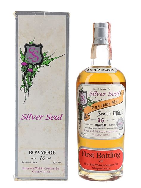 Bowmore 1985 16 Year Old Silver Seal First Bottling Lot 118884 Buy