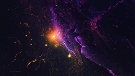 Nebula Galaxy Space Stars Universe 4k Hd Artist 4k